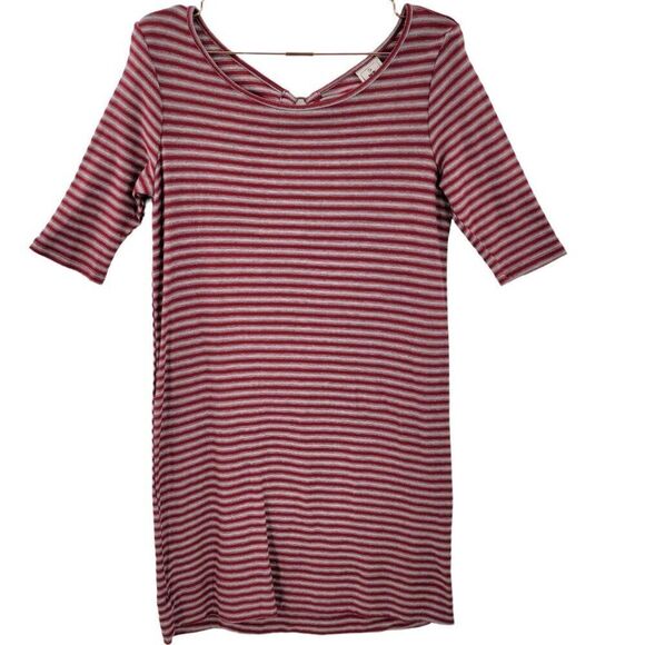 Free People We The Free Womens S Striped Frenchie T-Shirt Dress - Picture 4 of 5